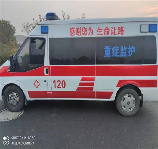 吉首救护车出租服务案例3